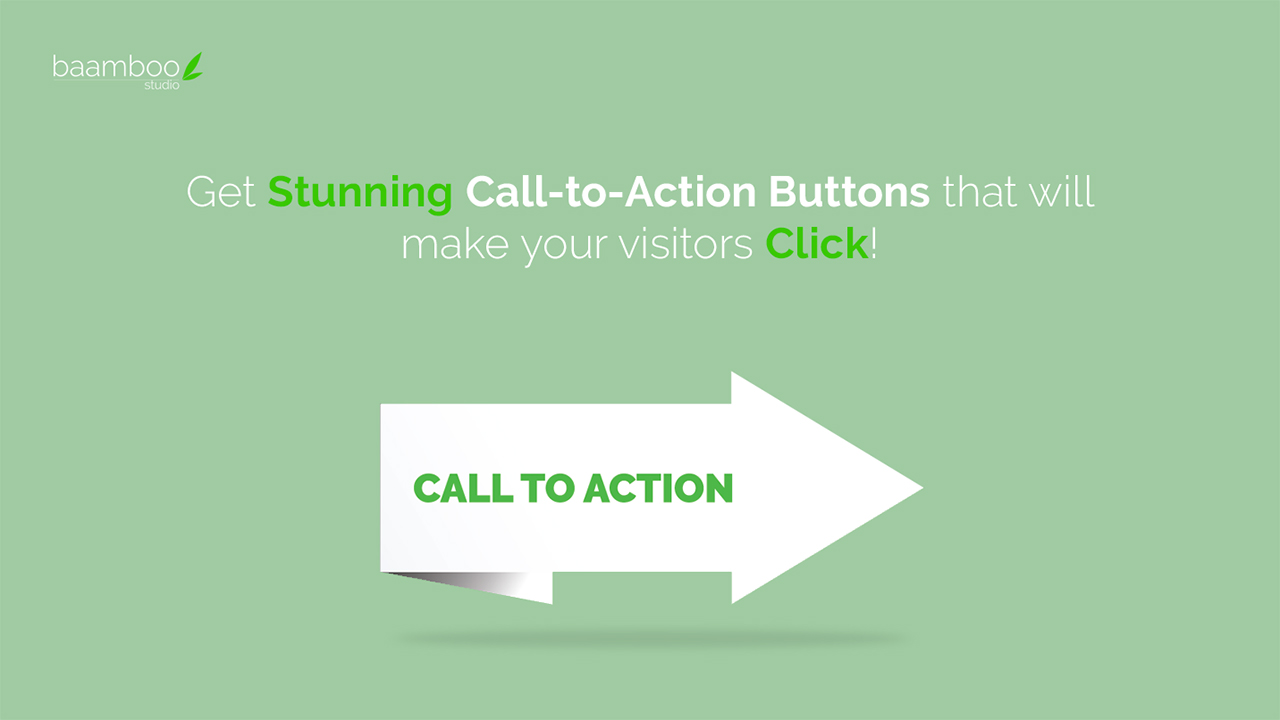 Call to action Weebly app