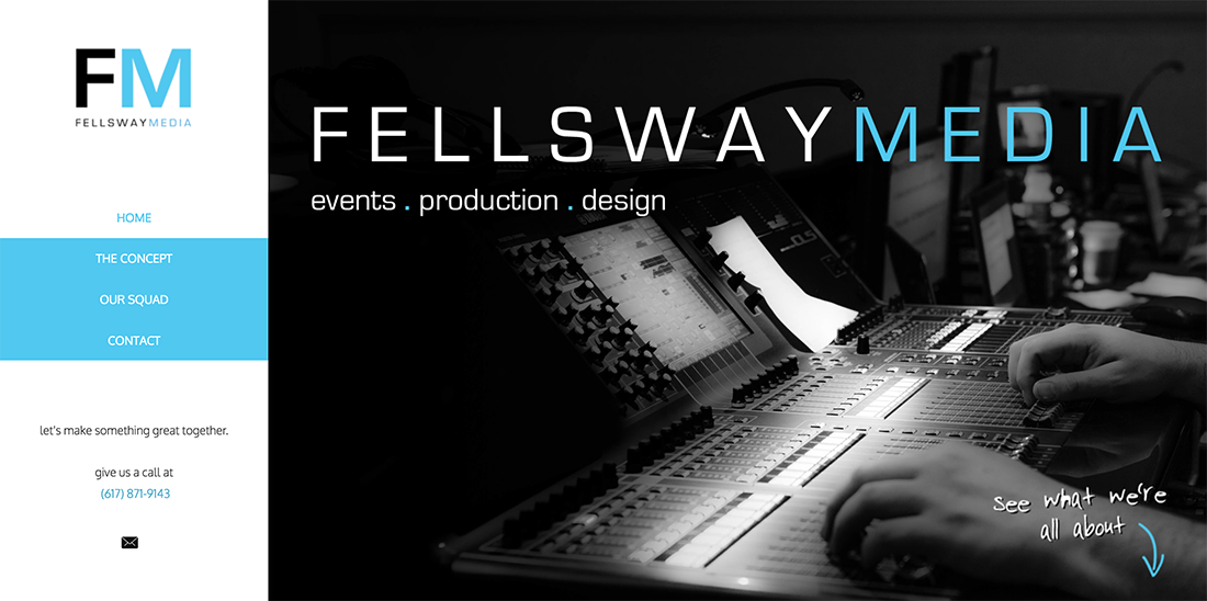 Example Fellsway Media Website