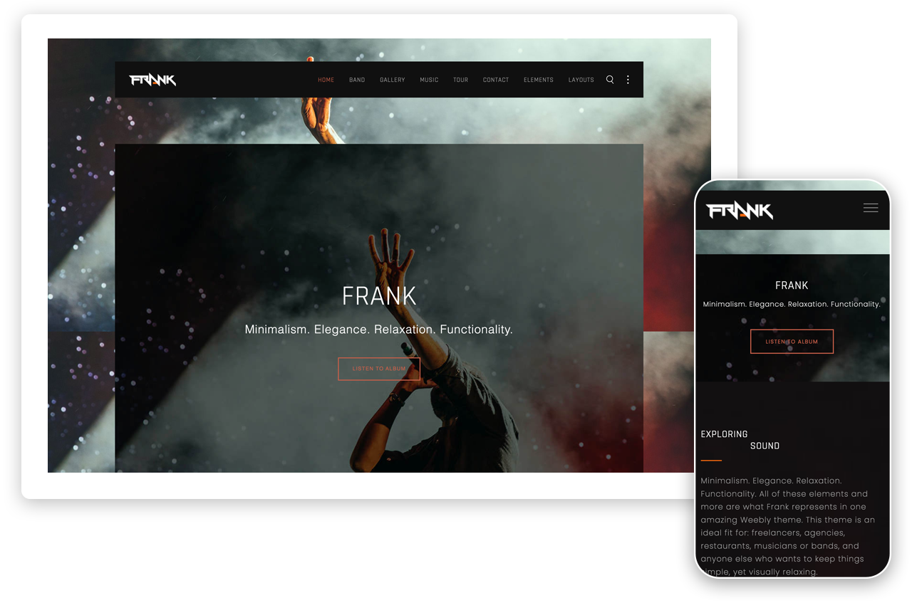 Frank Weebly Theme