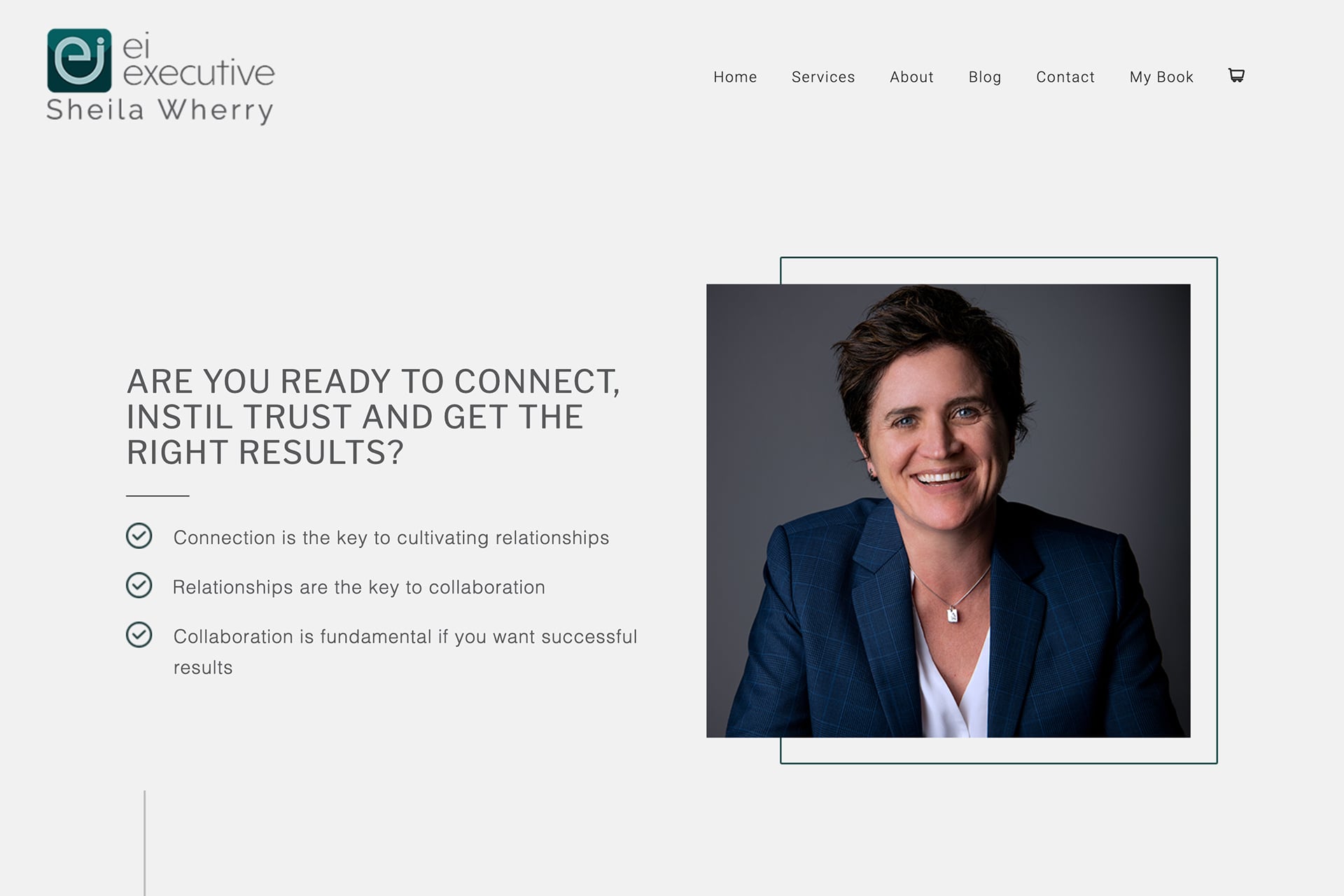 Weebly website example 31 - EI Executive